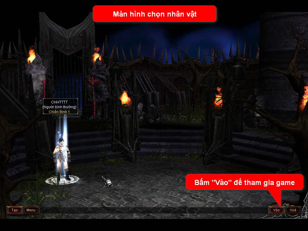 Chức năng chính của Game MU Uy Long Chức năng chính của Game MU Uy Long